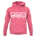 Eat Sleep Iron unisex hoodie