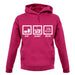 Eat Sleep Iron unisex hoodie