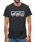 Eat Sleep Kayak Mens T-Shirt