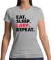 Eat Sleep Larp Repeat Womens T-Shirt