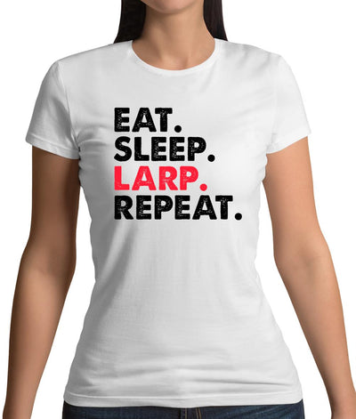 Eat Sleep Larp Repeat Womens T-Shirt