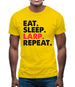 Eat Sleep Larp Repeat Mens T-Shirt