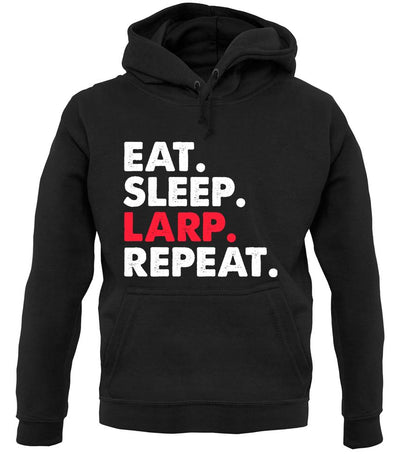 Eat Sleep Larp Repeat Unisex Hoodie