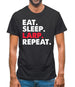 Eat Sleep Larp Repeat Mens T-Shirt