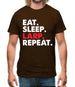 Eat Sleep Larp Repeat Mens T-Shirt