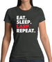 Eat Sleep Larp Repeat Womens T-Shirt