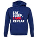 Eat Sleep Larp Repeat Unisex Hoodie