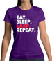 Eat Sleep Larp Repeat Womens T-Shirt