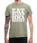 Eat Sleep MMA REPEAT Mens T-Shirt