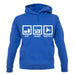 Eat Sleep Moto X unisex hoodie