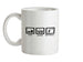 Eat Sleep Netball Ceramic Mug