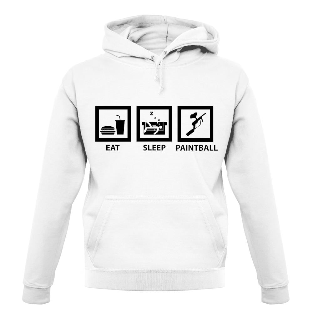 Eat Sleep Paintball unisex hoodie