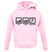 Eat Sleep Paintball unisex hoodie