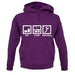 Eat Sleep Paintball unisex hoodie