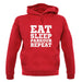 Eat Sleep Parkour REPEAT unisex hoodie