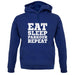 Eat Sleep Parkour REPEAT unisex hoodie