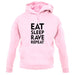 Eat Sleep Rave Repeat unisex hoodie