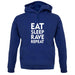 Eat Sleep Rave Repeat unisex hoodie