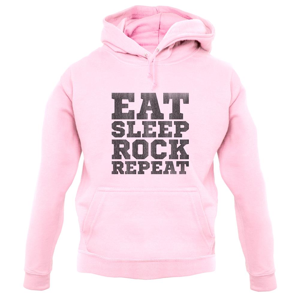 Eat Sleep Rock REPEAT unisex hoodie