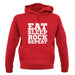 Eat Sleep Rock REPEAT unisex hoodie