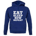 Eat Sleep Row Repeat unisex hoodie