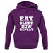 Eat Sleep Row Repeat unisex hoodie