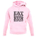 Eat Sleep Run REPEAT unisex hoodie