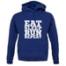 Eat Sleep Run REPEAT unisex hoodie