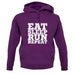 Eat Sleep Run REPEAT unisex hoodie