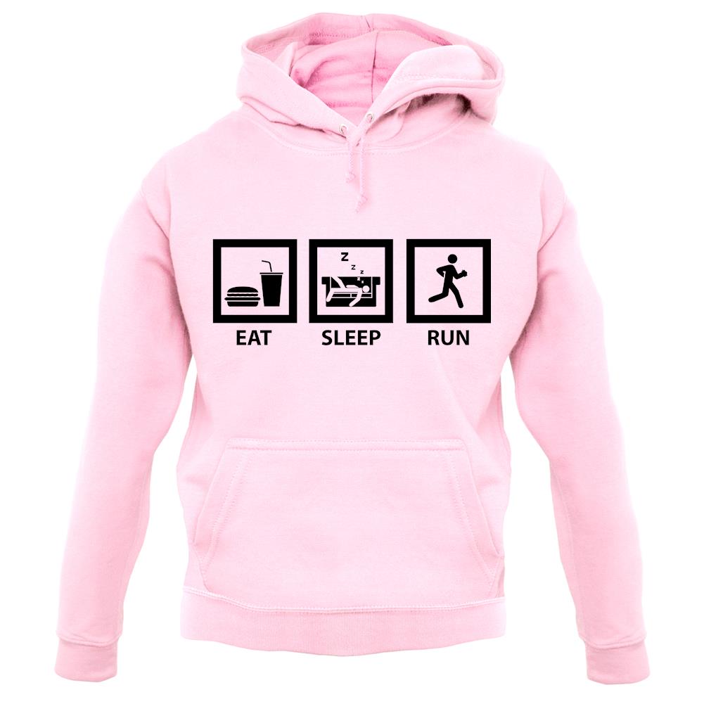 Eat Sleep Run unisex hoodie