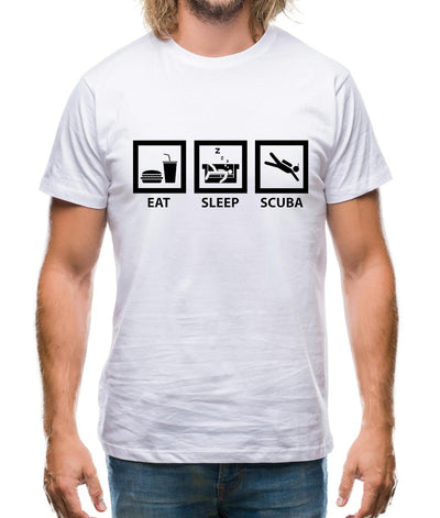 Eat Sleep Scuba Diving Mens T-Shirt