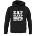 Eat Sleep Skate Repeat unisex hoodie