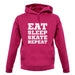 Eat Sleep Skate Repeat unisex hoodie