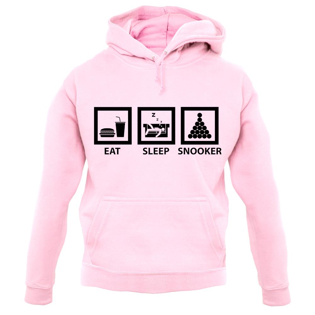 Eat Sleep Snooker unisex hoodie