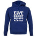 Eat Sleep Squash Repeat unisex hoodie