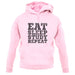 Eat Sleep Study Repeat unisex hoodie