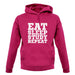 Eat Sleep Study Repeat unisex hoodie