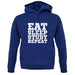 Eat Sleep Study Repeat unisex hoodie