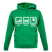 Eat Sleep Table Tennis unisex hoodie