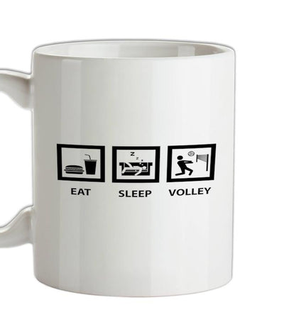 Eat Sleep Volleyball Ceramic Mug