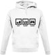 Dressdown Eat Sleep Gamer Unisex Hoodie