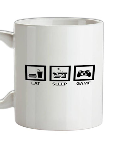 Eat Sleep Gamer Ceramic Mug