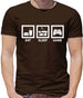 Dressdown Eat Sleep Gamer Mens T-Shirt