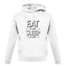 Eat A Lot Sleep A Lot unisex hoodie