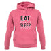 Eat A Lot Sleep A Lot unisex hoodie