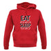 Eat A Lot Sleep A Lot unisex hoodie