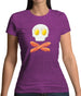 Eggs Bacon Skull And Bones Womens T-Shirt