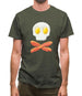 Eggs Bacon Skull And Bones Mens T-Shirt