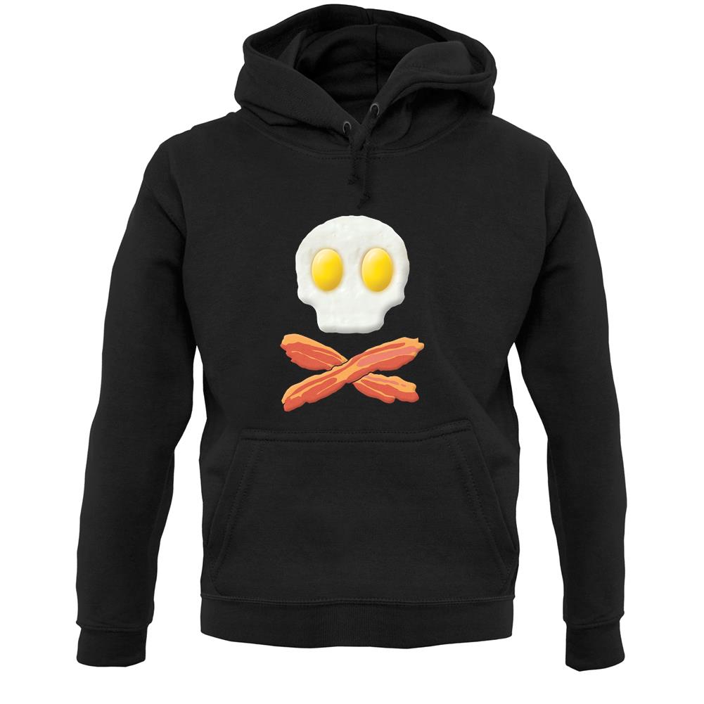 Eggs Bacon Skull And Bones Unisex Hoodie