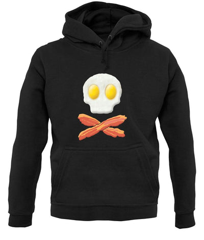 Eggs Bacon Skull And Bones unisex hoodie
